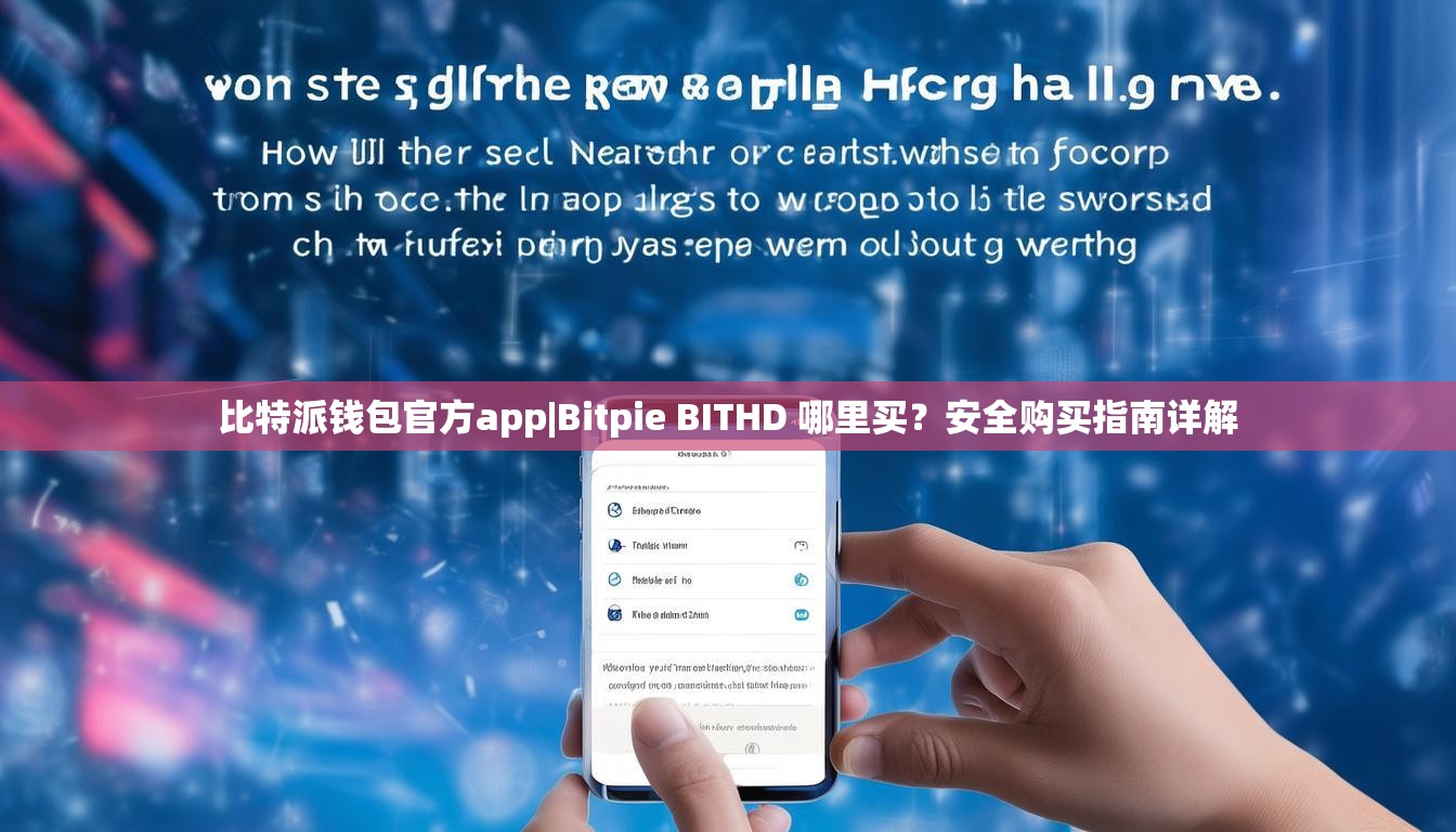 比特派钱包官方app|Bitpie BITHD 哪里买？安全购买指南详解