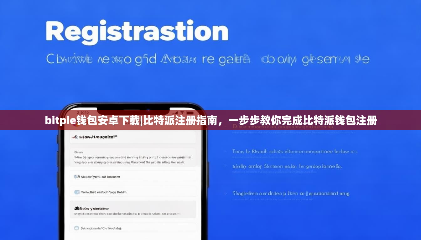 bitpie钱包安卓下载|比特派注册指南，一步步教你完成比特派钱包注册