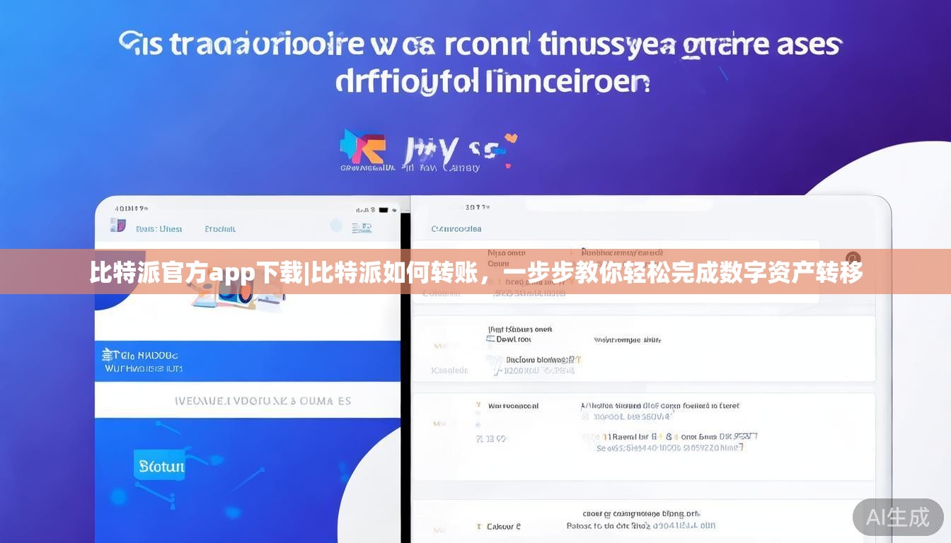 比特派官方app下载|比特派如何转账，一步步教你轻松完成数字资产转移
