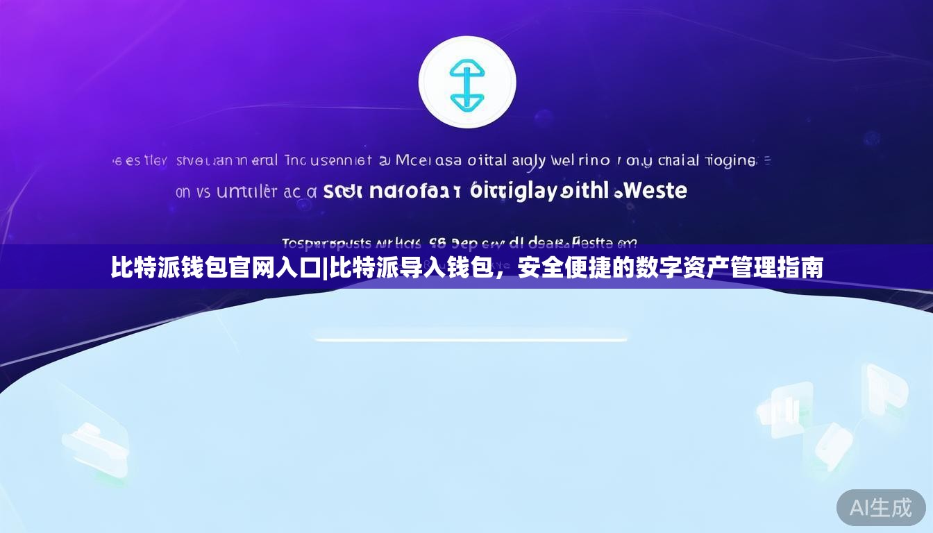 比特派钱包官网入口|比特派导入钱包，安全便捷的数字资产管理指南