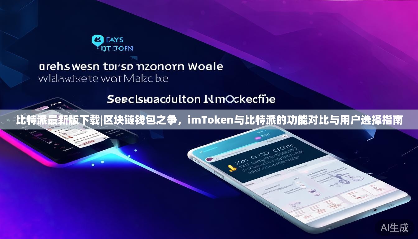 比特派最新版下载|区块链钱包之争，imToken与比特派的功能对比与用户选择指南