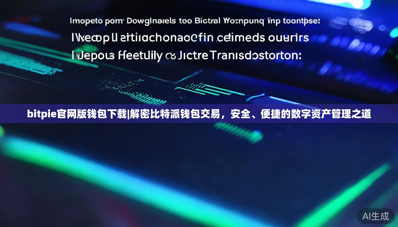 bitpie官网版钱包下载|解密比特派钱包交易，安全、便捷的数字资产管理之道