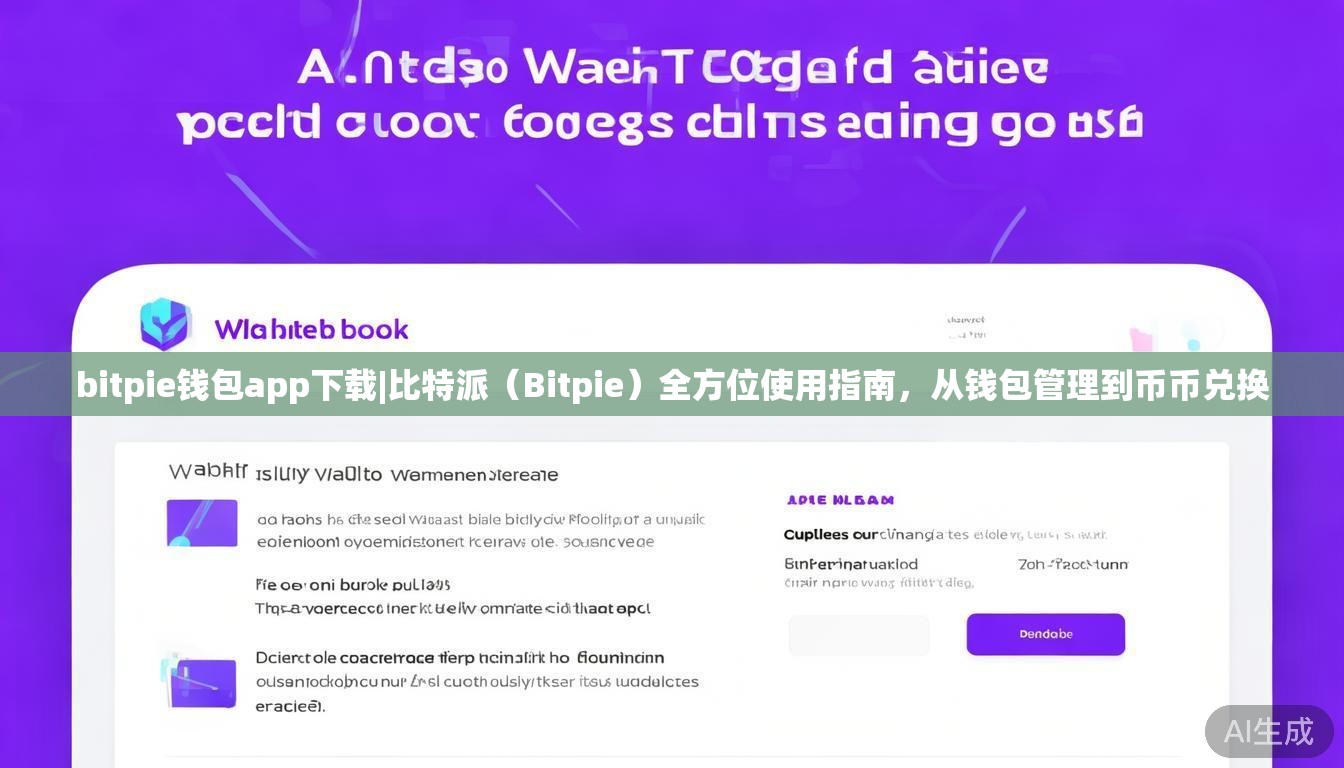 bitpie钱包app下载|比特派（Bitpie）全方位使用指南，从钱包管理到币币兑换