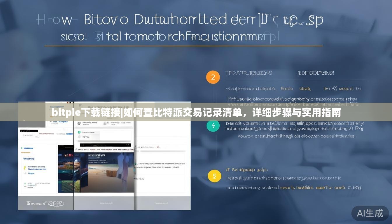 bitpie下载链接|如何查比特派交易记录清单，详细步骤与实用指南