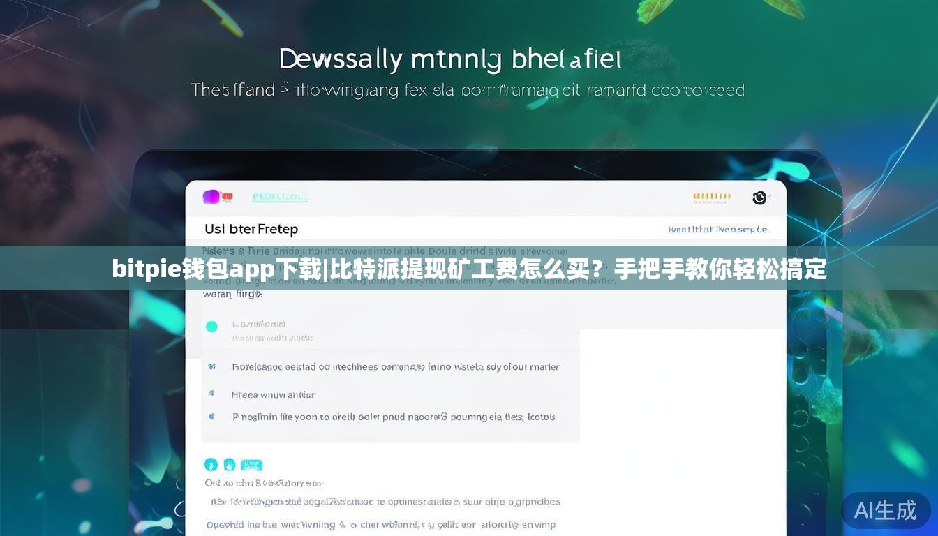 bitpie钱包app下载|比特派提现矿工费怎么买？手把手教你轻松搞定