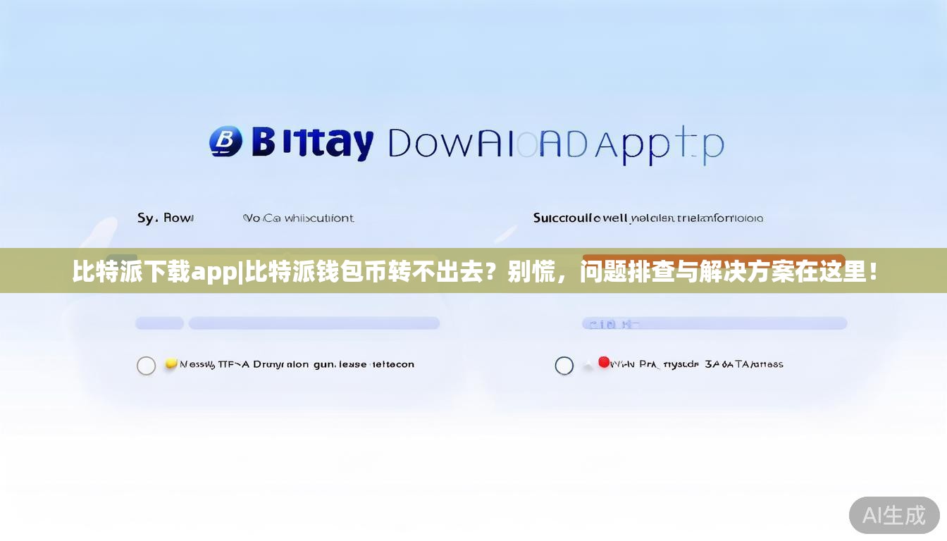 比特派下载app|比特派钱包币转不出去？别慌，问题排查与解决方案在这里！