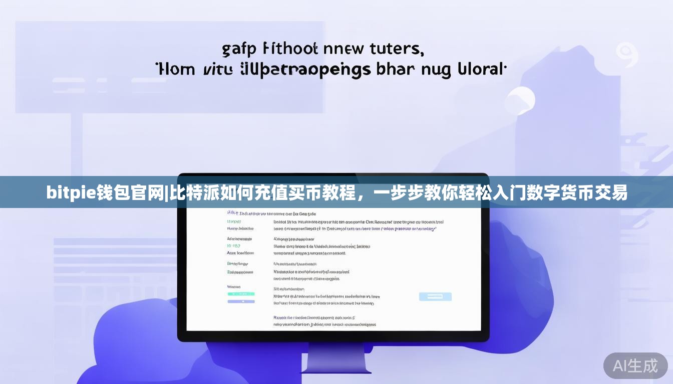 bitpie钱包官网|比特派如何充值买币教程,一步步教你轻松入门数字货币交易