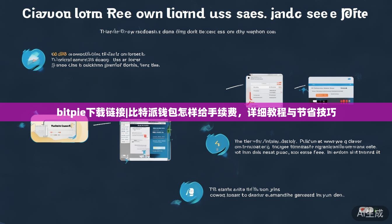 bitpie下载链接|比特派钱包怎样给手续费，详细教程与节省技巧