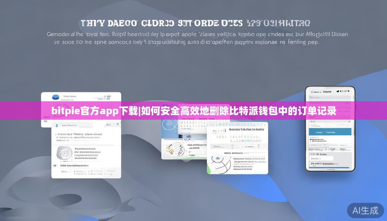 bitpie官方app下载|如何安全高效地删除比特派钱包中的订单记录
