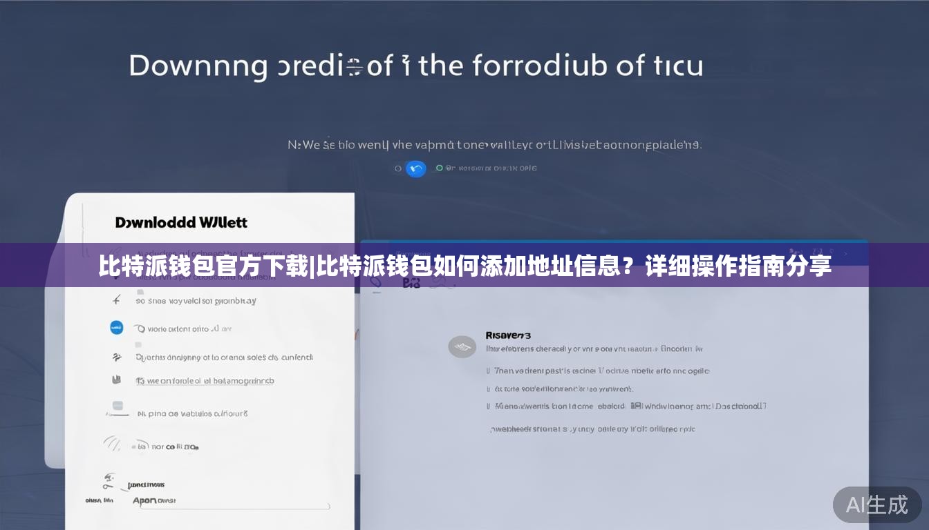 比特派钱包官方下载|比特派钱包如何添加地址信息？详细操作指南分享