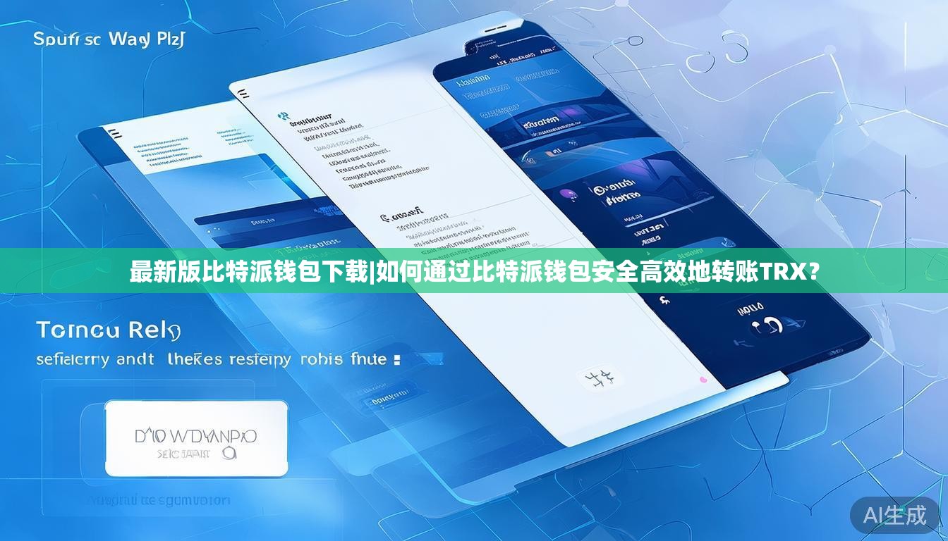 最新版比特派钱包下载|如何通过比特派钱包安全高效地转账TRX？