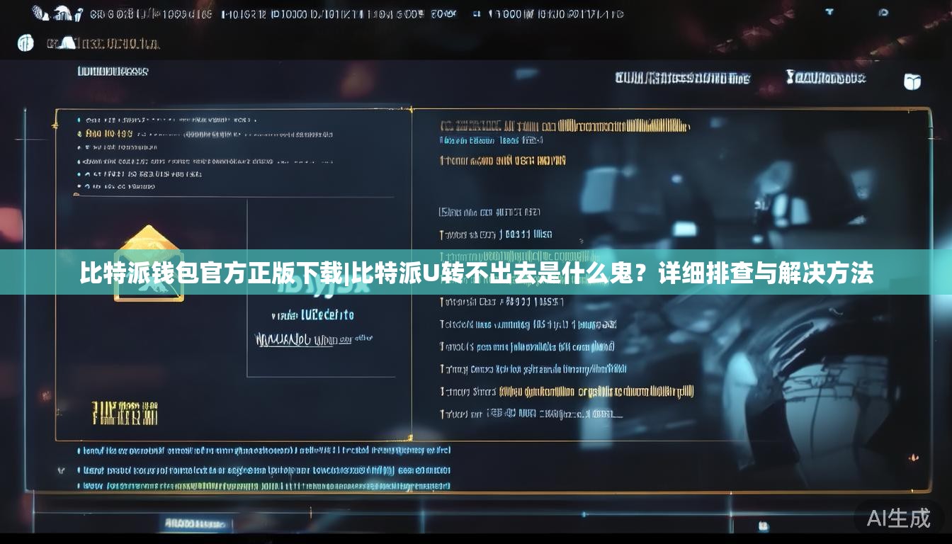 比特派钱包官方正版下载|比特派U转不出去是什么鬼？详细排查与解决方法