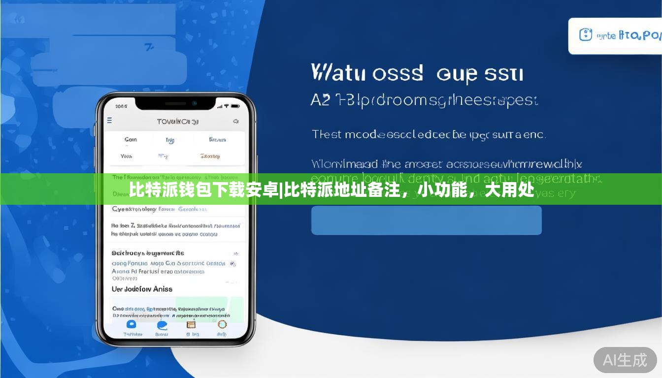 比特派钱包下载安卓|比特派地址备注，小功能，大用处