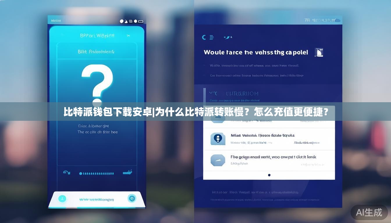 比特派钱包下载安卓|为什么比特派转账慢？怎么充值更便捷？
