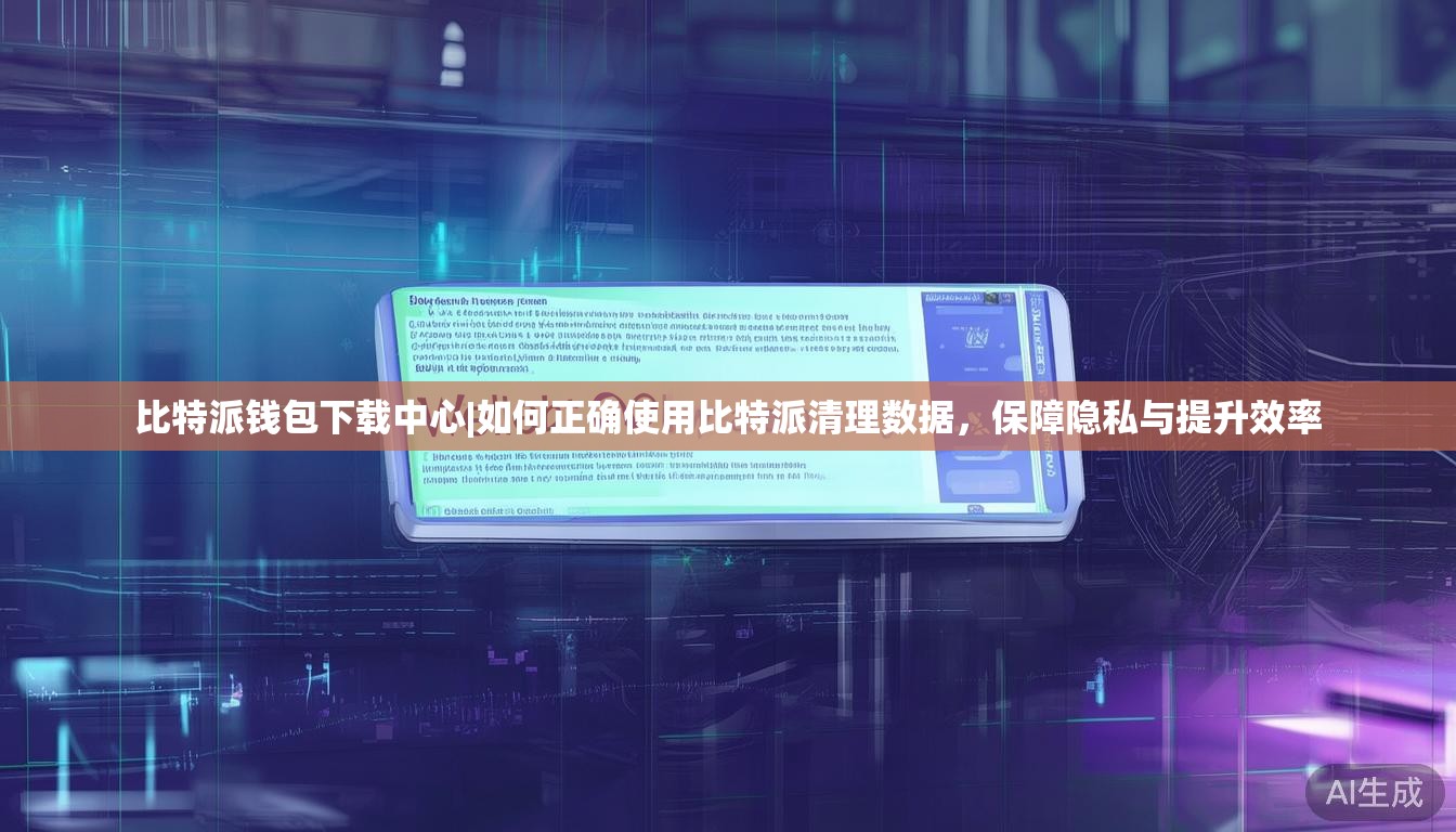 比特派钱包下载中心|如何正确使用比特派清理数据，保障隐私与提升效率
