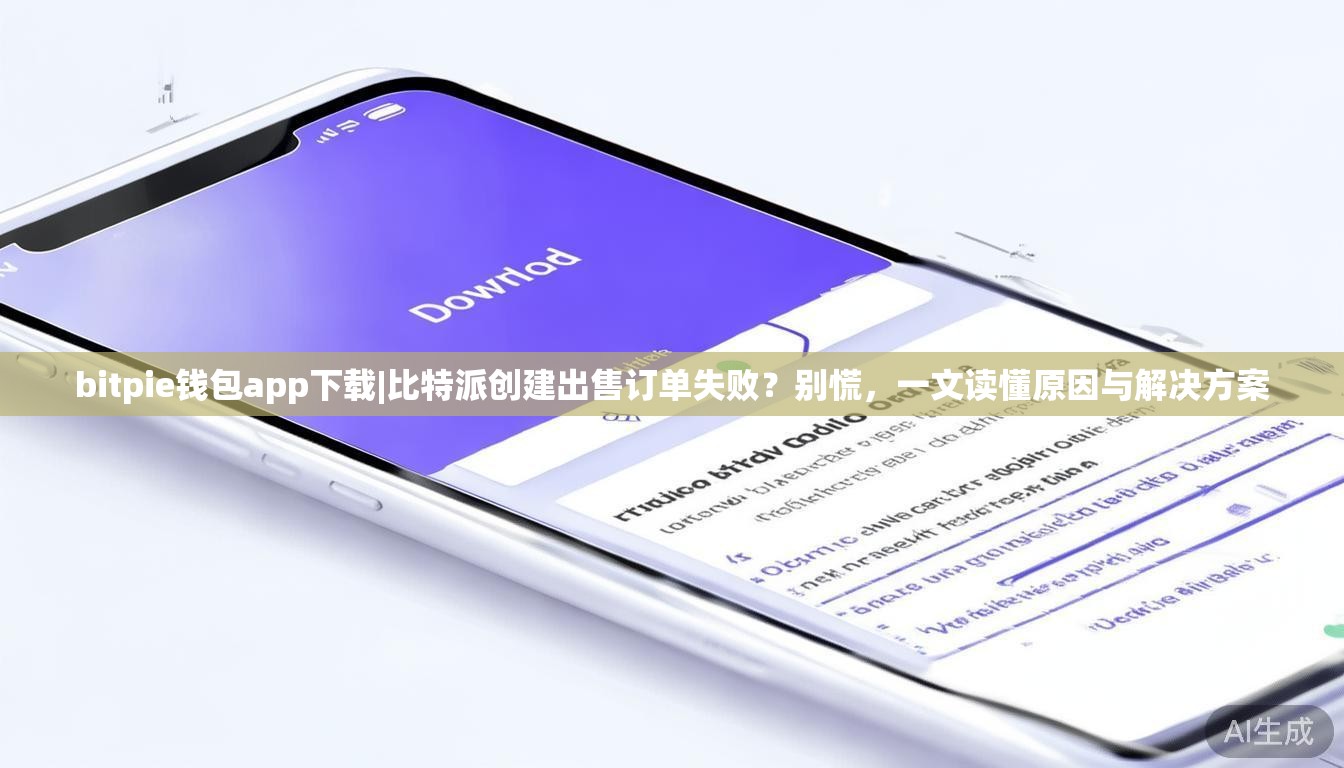 bitpie钱包app下载|比特派创建出售订单失败？别慌，一文读懂原因与解决方案