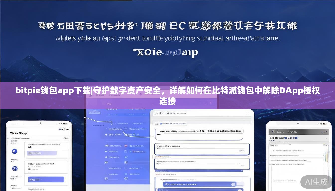 bitpie钱包app下载|守护数字资产安全，详解如何在比特派钱包中解除DApp授权连接