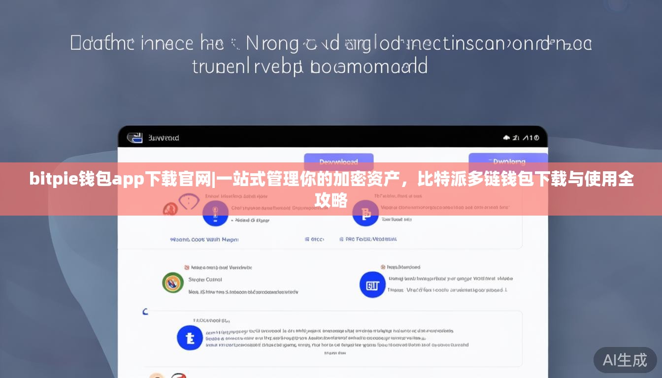bitpie钱包app下载官网|一站式管理你的加密资产，比特派多链钱包下载与使用全攻略