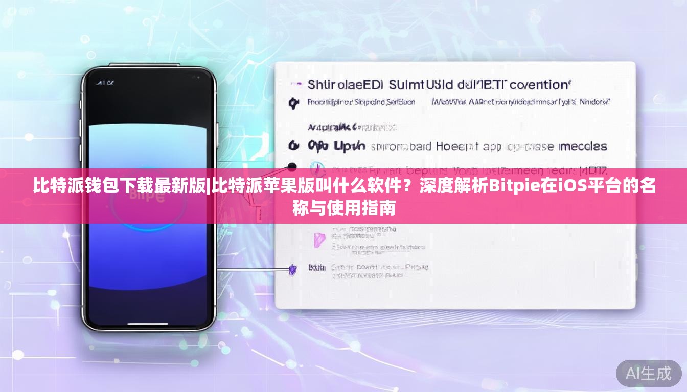 比特派钱包下载最新版|比特派苹果版叫什么软件?深度解析Bitpie在iOS平台的名称与使用指南