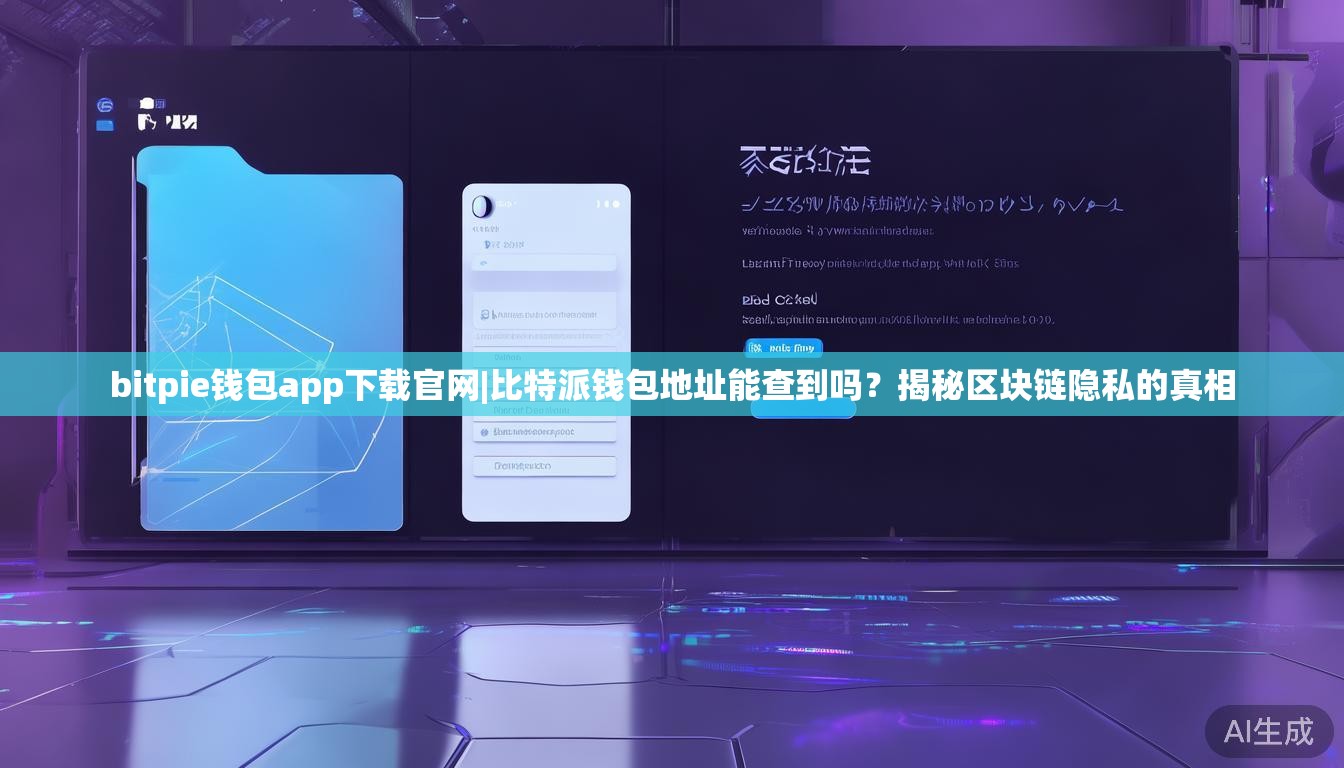bitpie钱包app下载官网|比特派钱包地址能查到吗？揭秘区块链隐私的真相