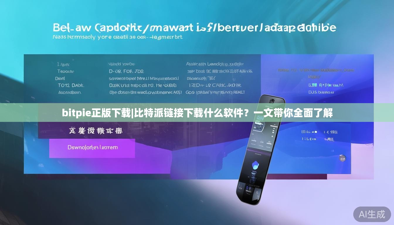 bitpie正版下载|比特派链接下载什么软件？一文带你全面了解