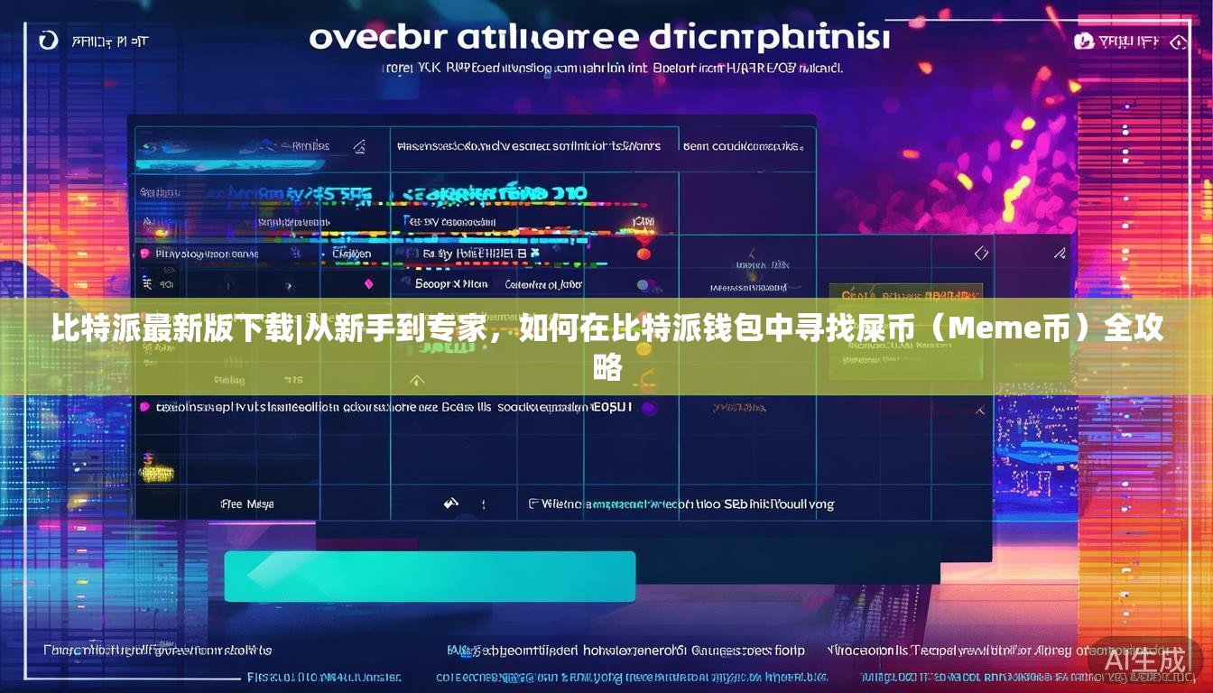 比特派最新版下载|从新手到专家，如何在比特派钱包中寻找屎币（Meme币）全攻略
