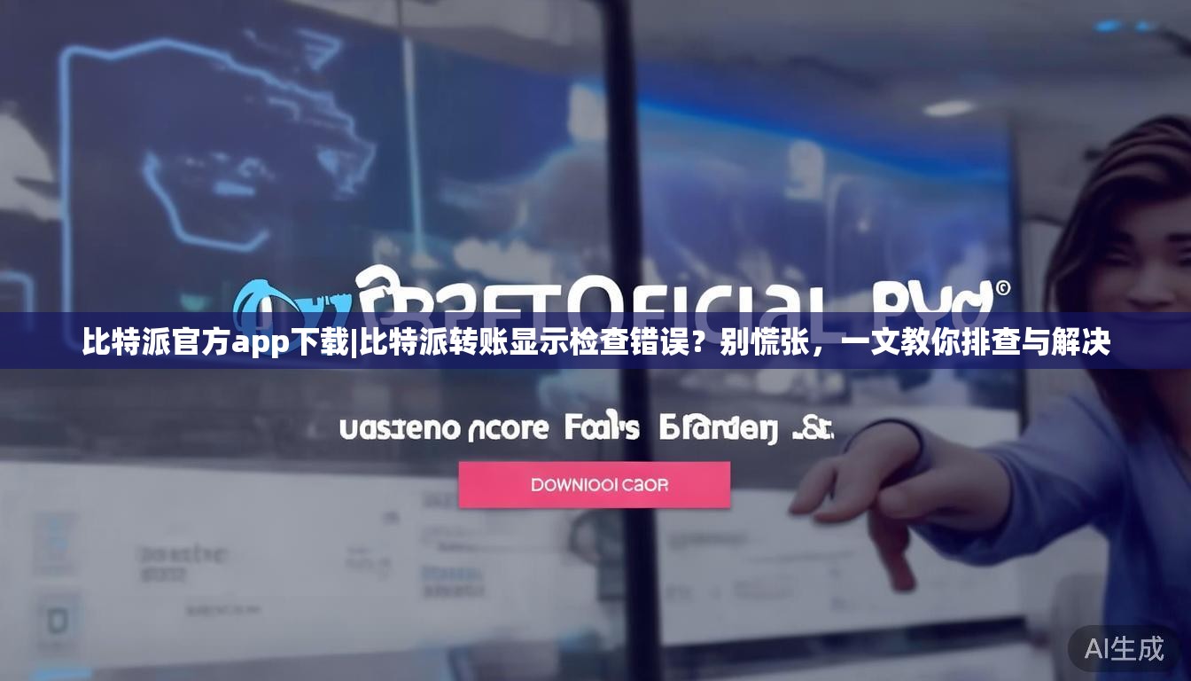 比特派官方app下载|比特派转账显示检查错误？别慌张，一文教你排查与解决