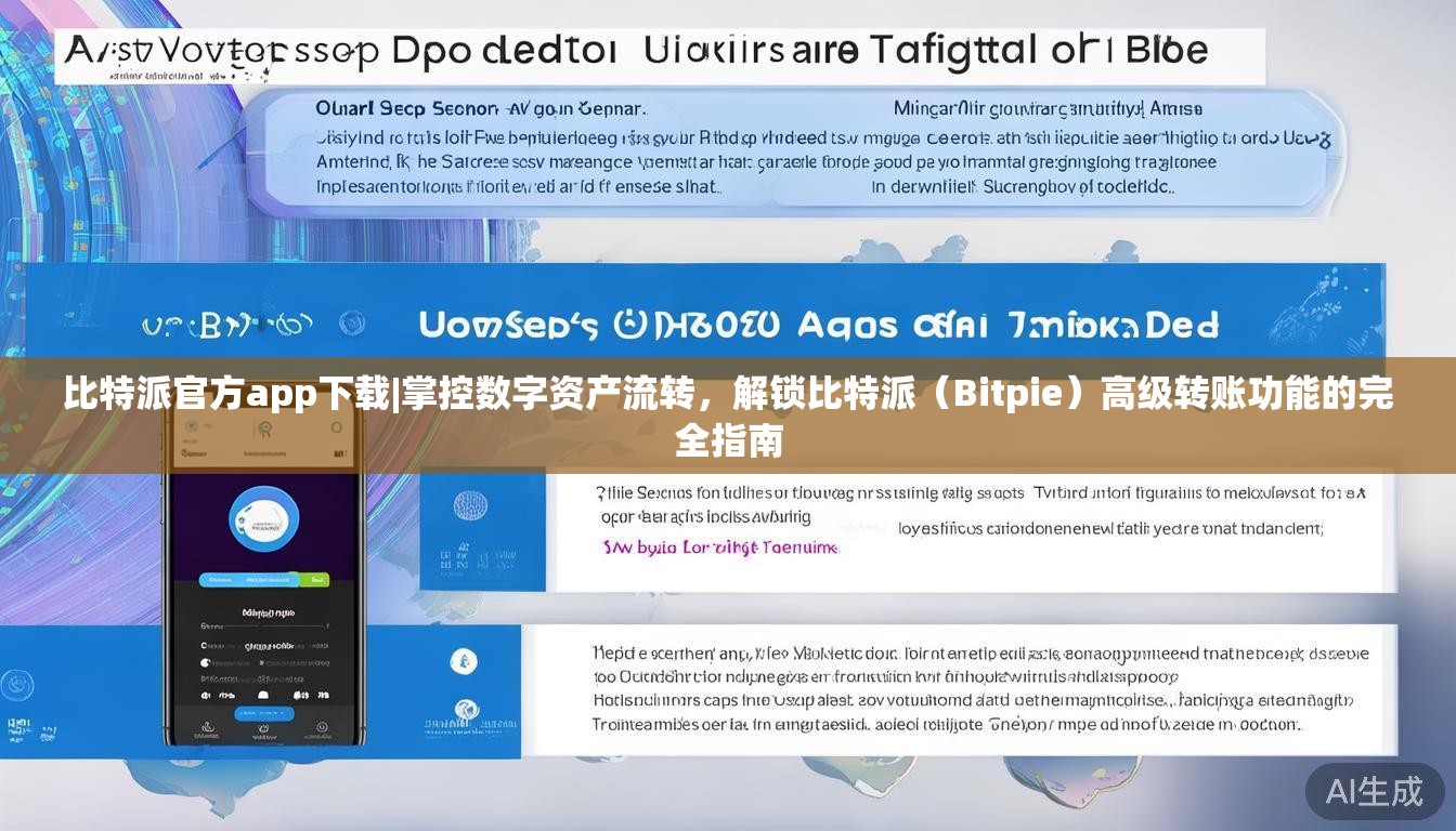 比特派官方app下载|掌控数字资产流转,解锁比特派(Bitpie)高级转账功能的完全指南