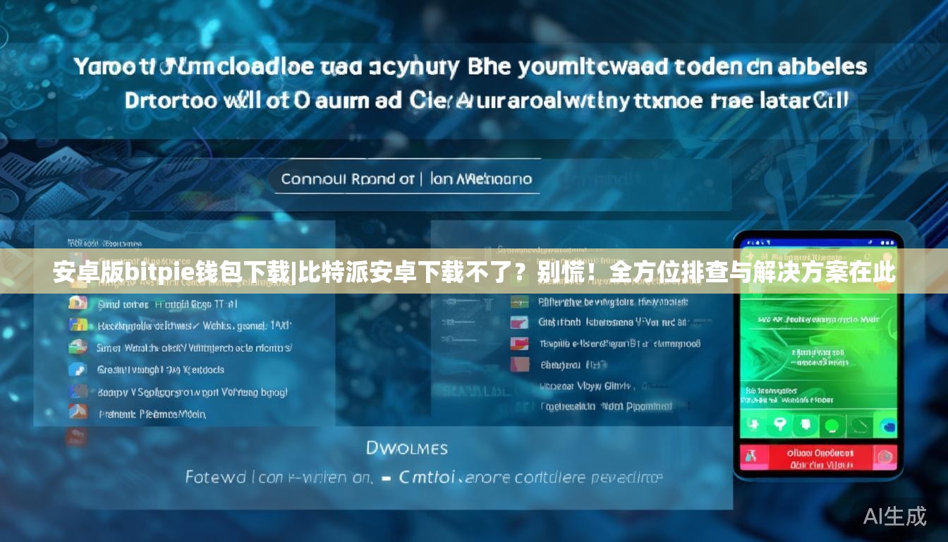 安卓版bitpie钱包下载|比特派安卓下载不了?别慌!全方位排查与解决方案在此