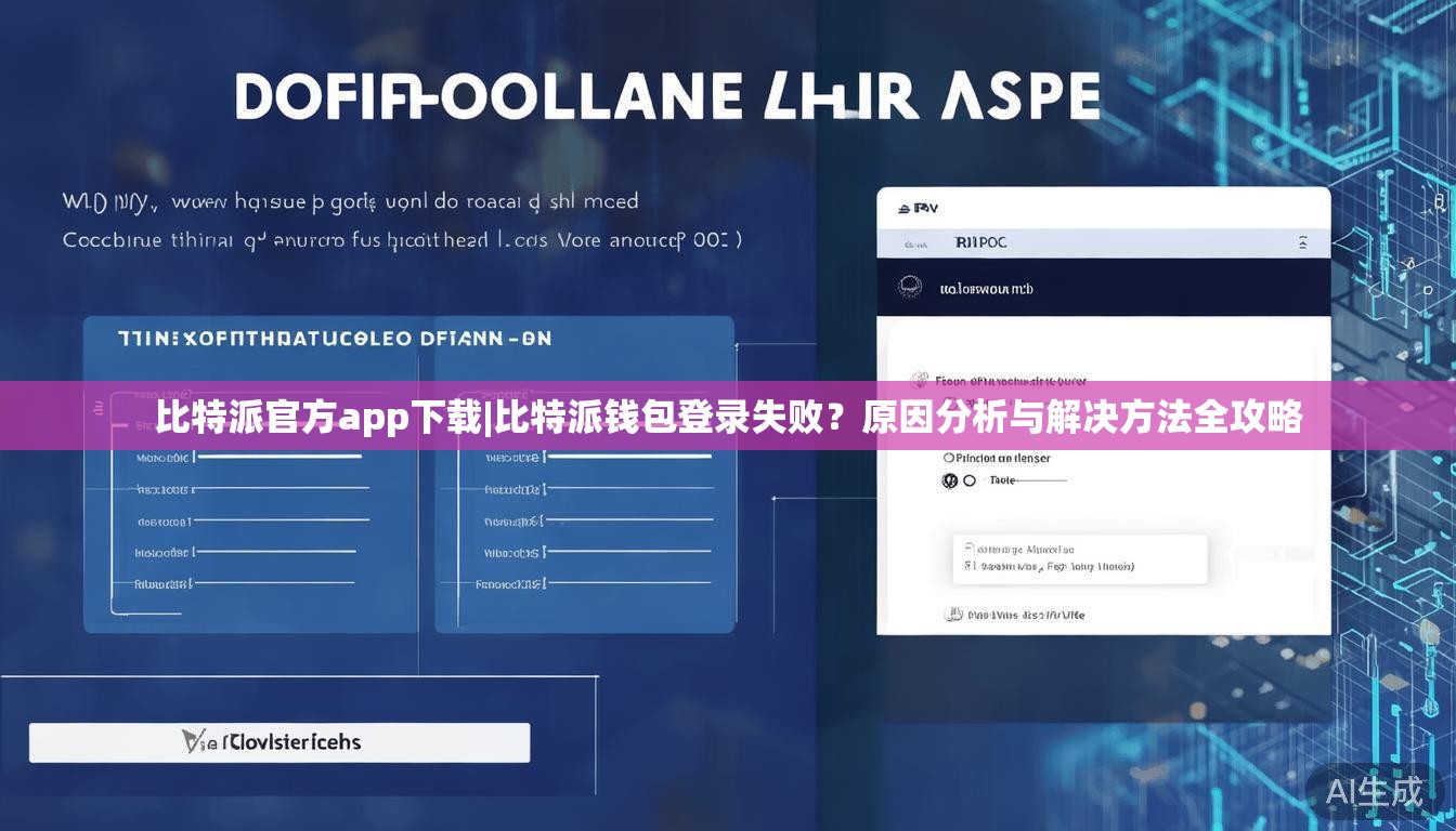 比特派官方app下载|比特派钱包登录失败？原因分析与解决方法全攻略