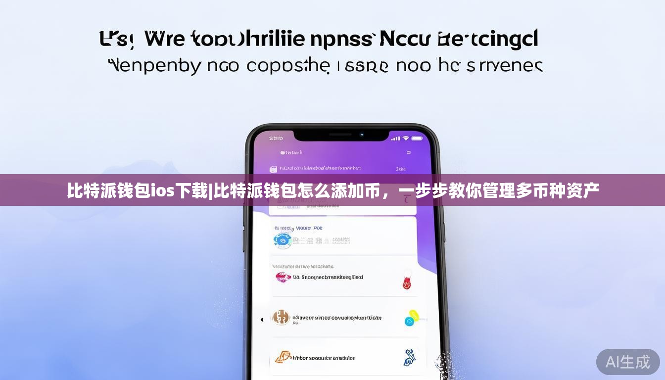 比特派钱包ios下载|比特派钱包怎么添加币,一步步教你管理多币种资产