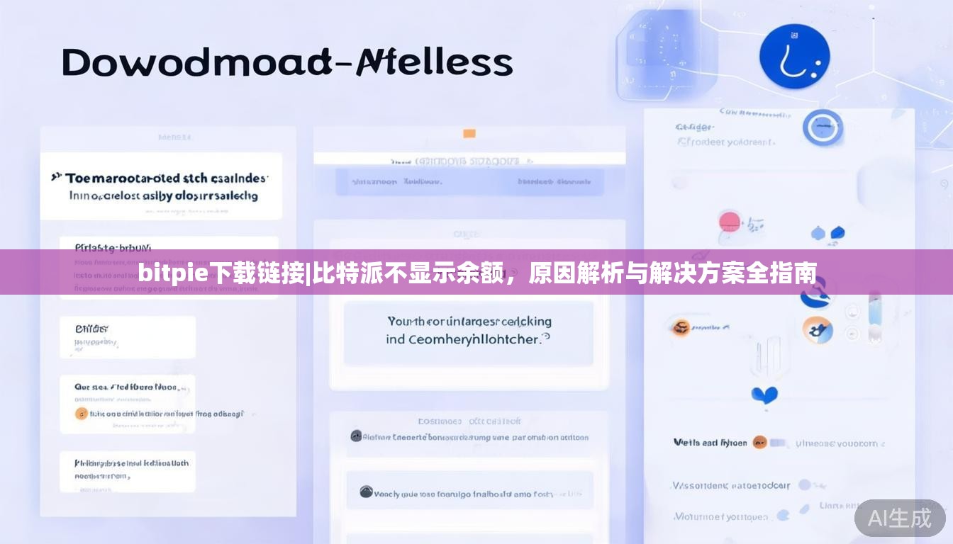 bitpie下载链接|比特派不显示余额,原因解析与解决方案全指南