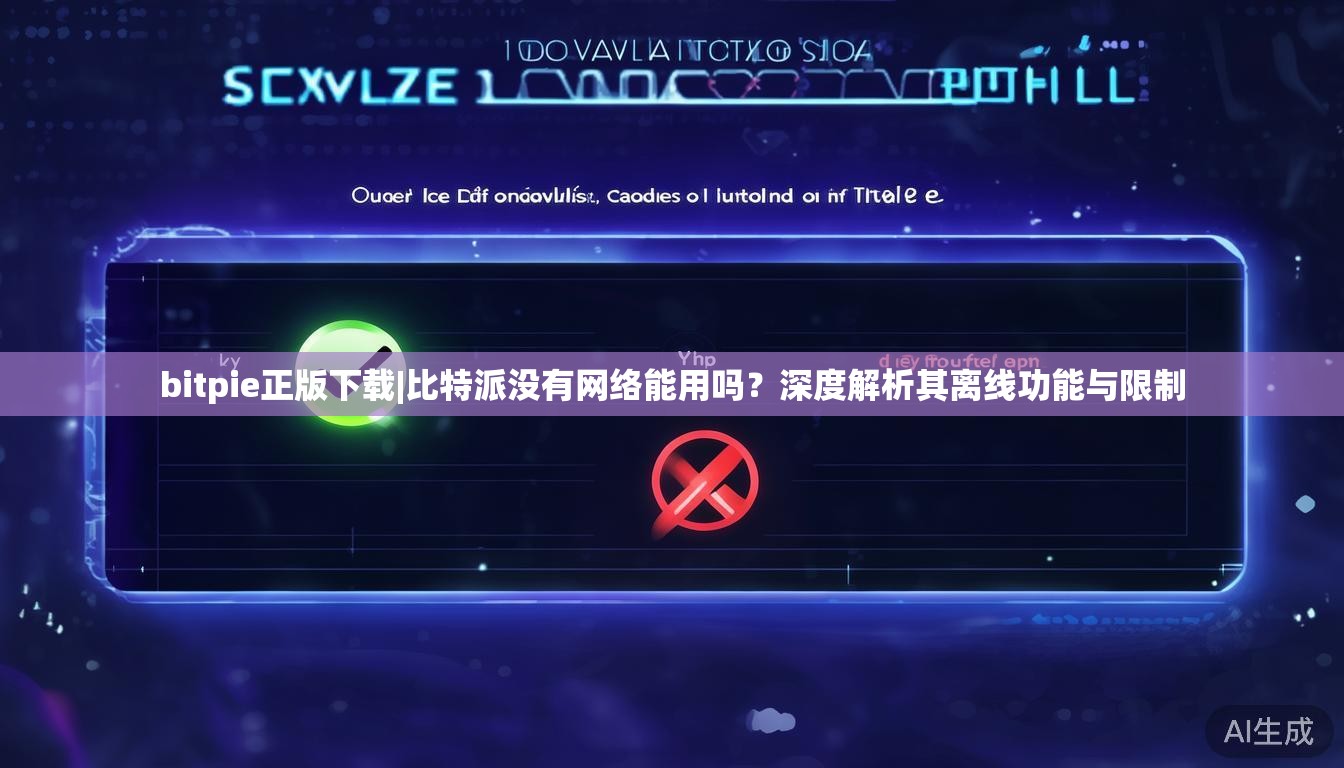 bitpie正版下载|比特派没有网络能用吗?深度解析其离线功能与限制