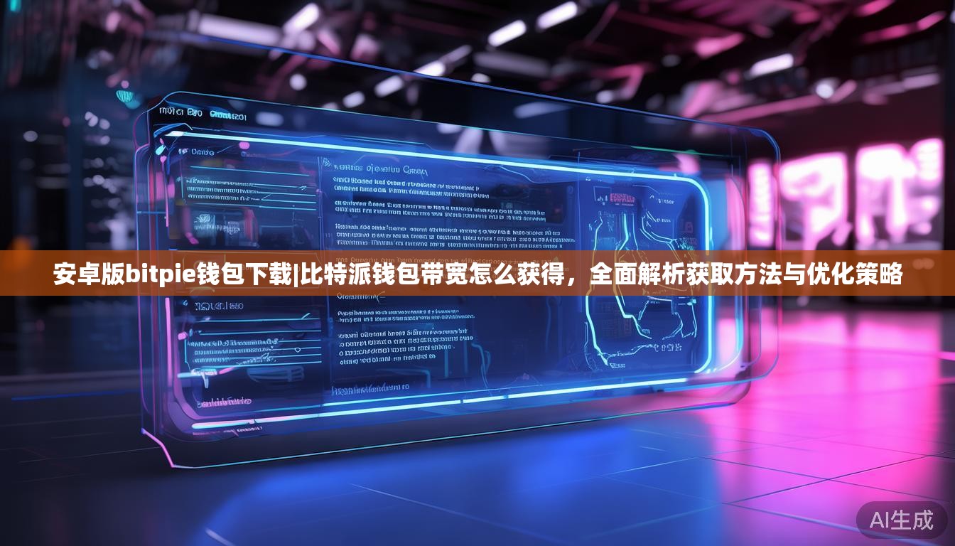 安卓版bitpie钱包下载|比特派钱包带宽怎么获得,全面解析获取方法与优化策略