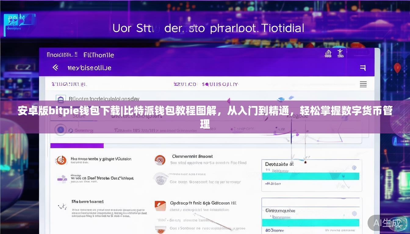 安卓版bitpie钱包下载|比特派钱包教程图解,从入门到精通,轻松掌握数字货币管理