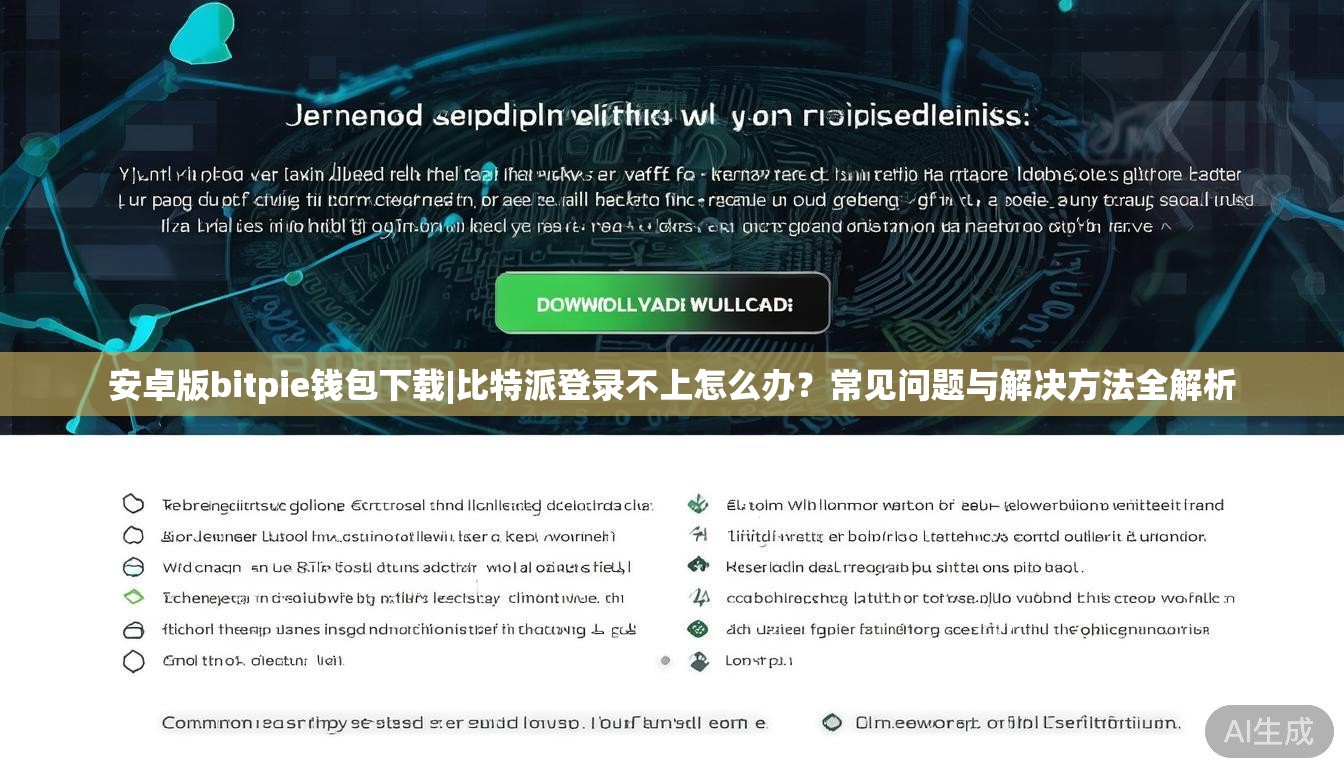 安卓版bitpie钱包下载|比特派登录不上怎么办?常见问题与解决方法全解析