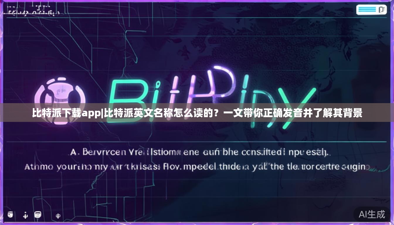 比特派下载app|比特派英文名称怎么读的？一文带你正确发音并了解其背景
