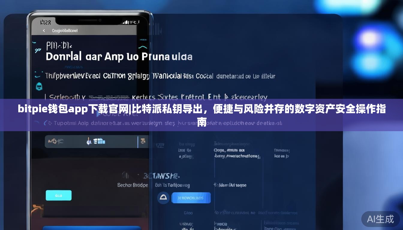 bitpie钱包app下载官网|比特派私钥导出,便捷与风险并存的数字资产安全操作指南