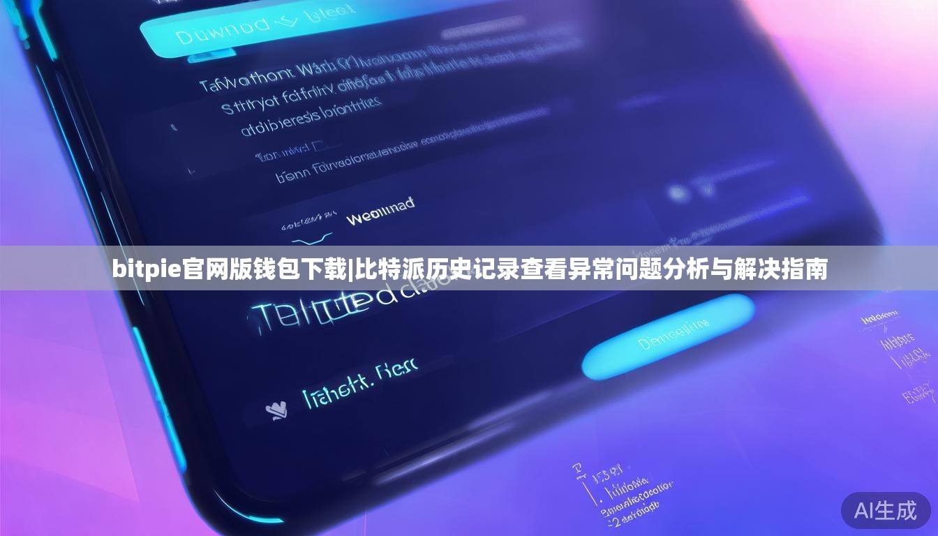 bitpie官网版钱包下载|比特派历史记录查看异常问题分析与解决指南