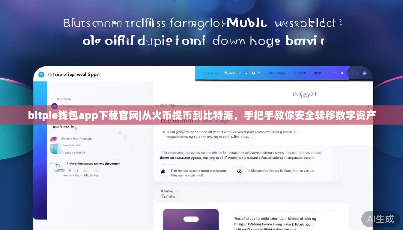 bitpie钱包app下载官网|从火币提币到比特派，手把手教你安全转移数字资产