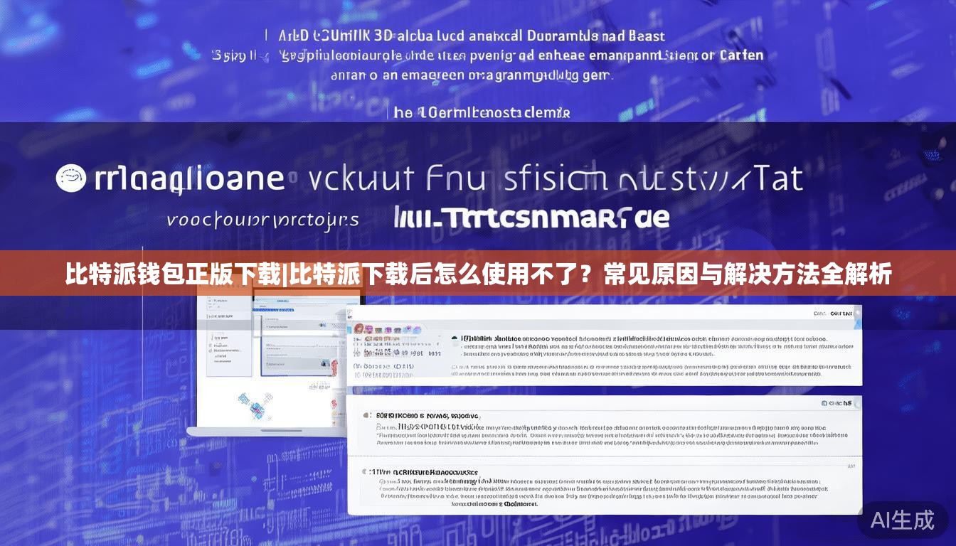 比特派钱包正版下载|比特派下载后怎么使用不了?常见原因与解决方法全解析
