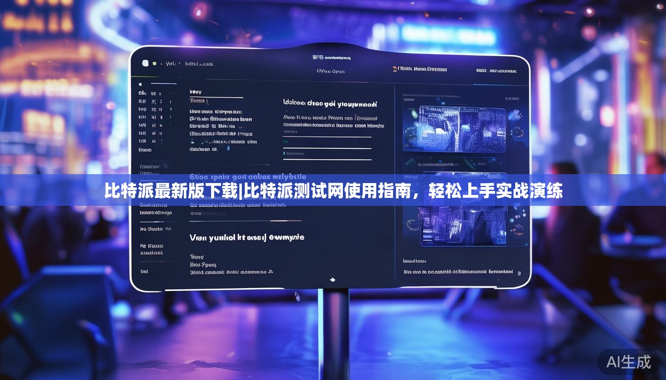 比特派最新版下载|比特派测试网使用指南,轻松上手实战演练
