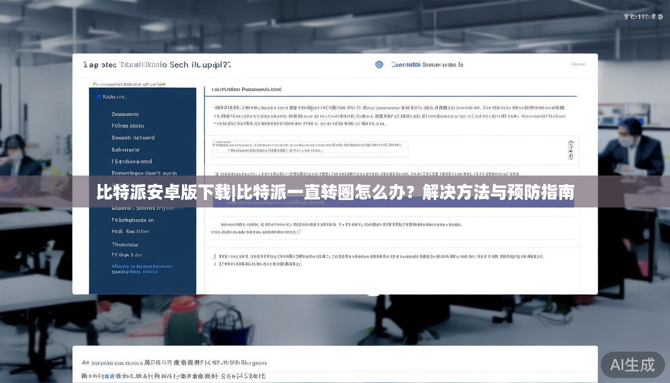 比特派安卓版下载|比特派一直转圈怎么办?解决方法与预防指南