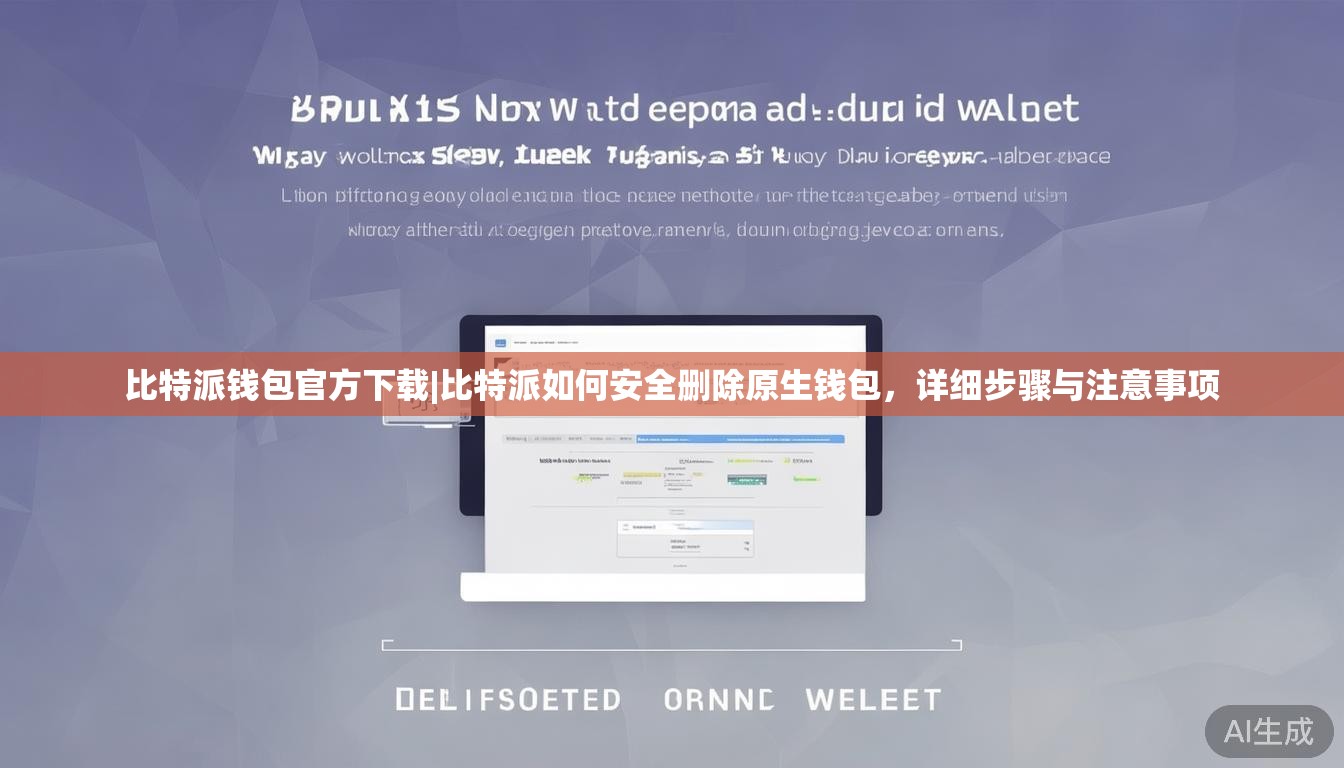 比特派钱包官方下载|比特派如何安全删除原生钱包,详细步骤与注意事项