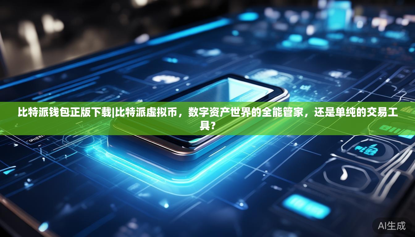 比特派钱包正版下载|比特派虚拟币，数字资产世界的全能管家，还是单纯的交易工具？