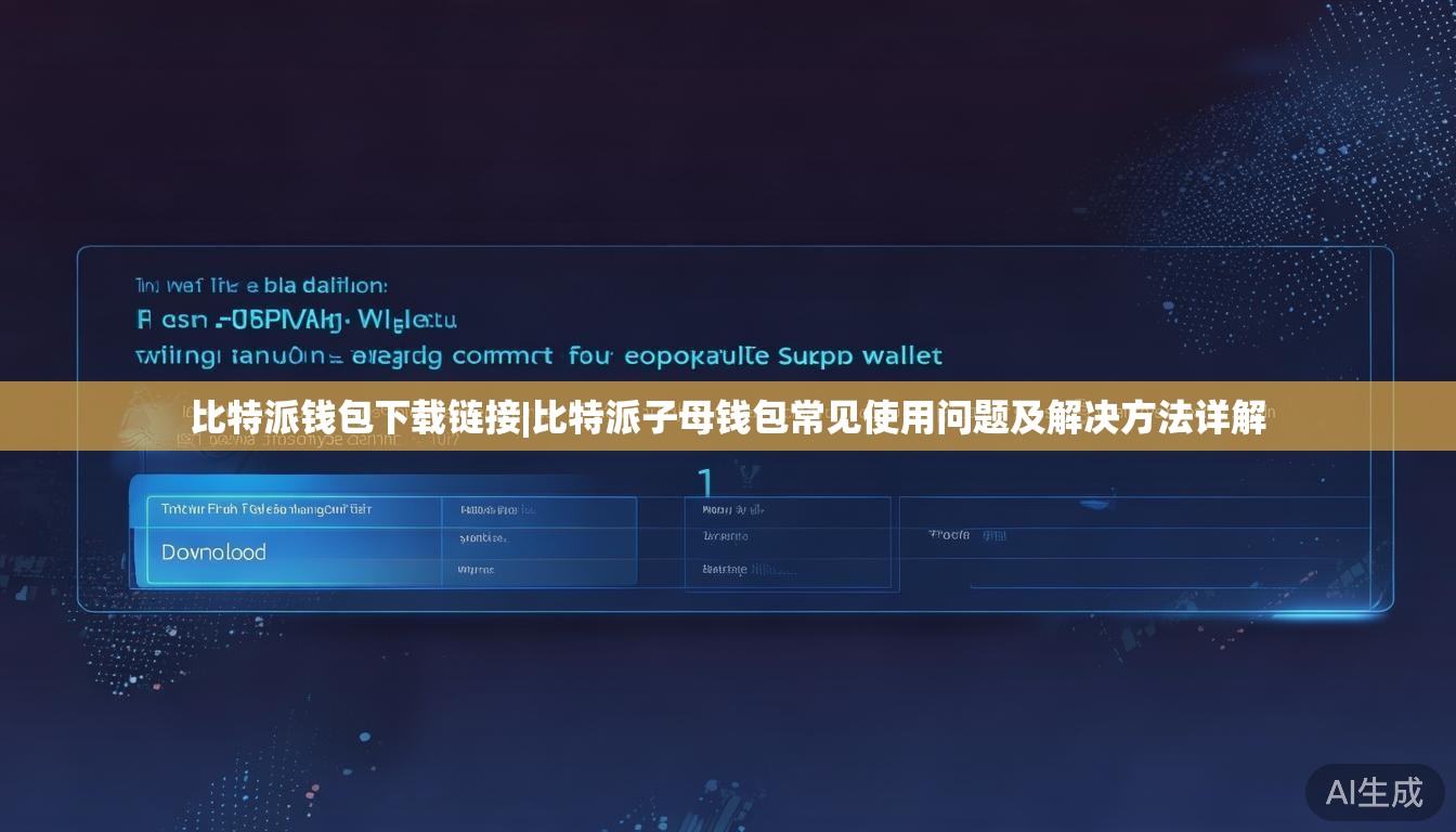 比特派钱包下载链接|比特派子母钱包常见使用问题及解决方法详解