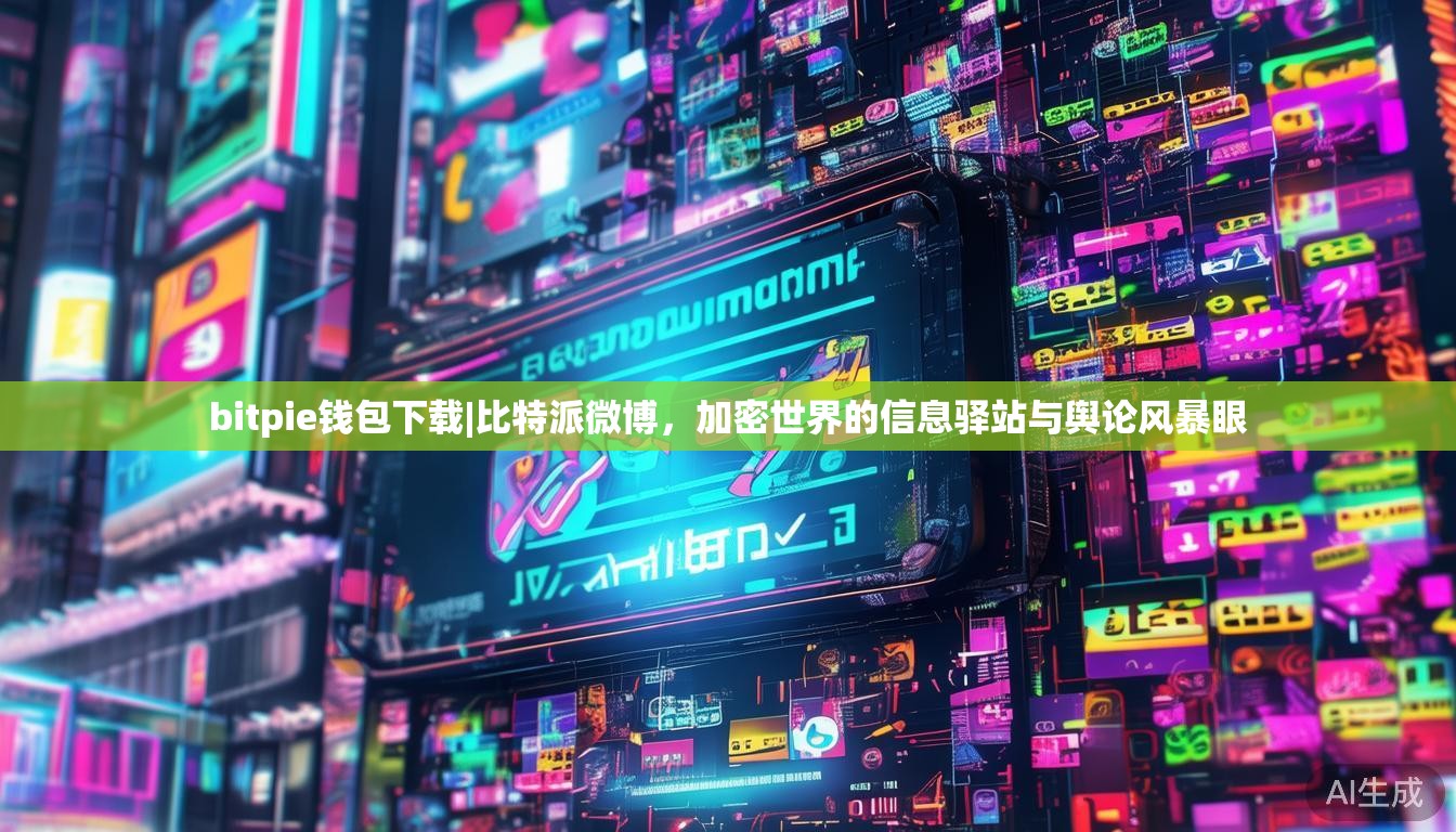 bitpie钱包下载|比特派微博,加密世界的信息驿站与舆论风暴眼