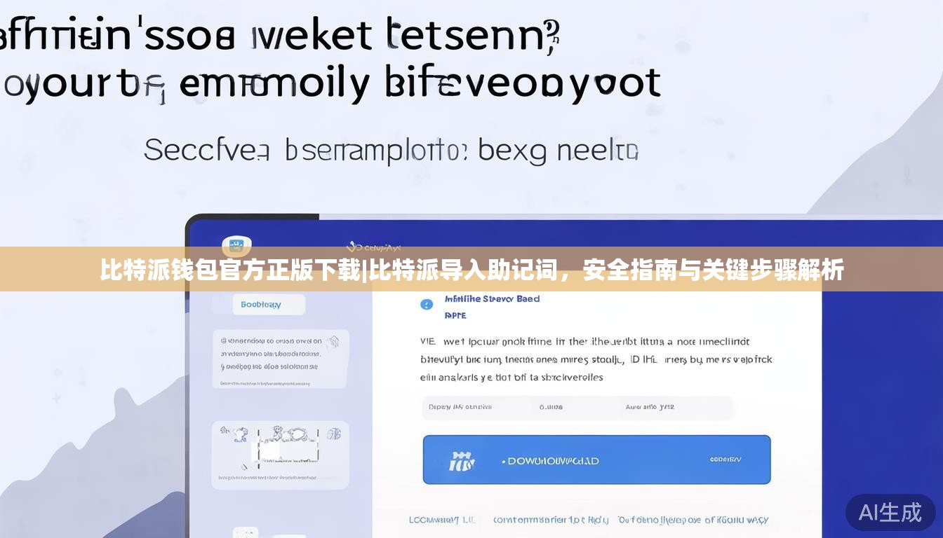 比特派钱包官方正版下载|比特派导入助记词,安全指南与关键步骤解析