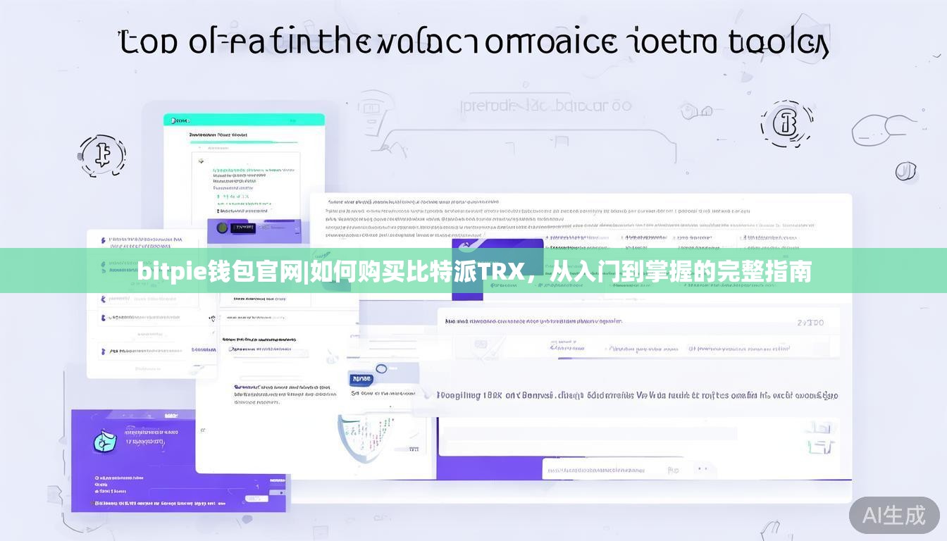 bitpie钱包官网|如何购买比特派TRX,从入门到掌握的完整指南
