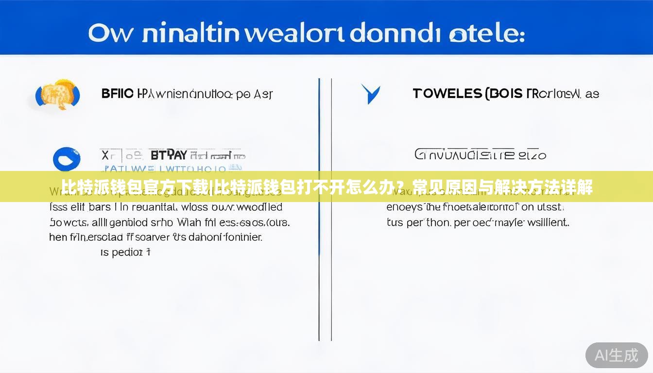 比特派钱包官方下载|比特派钱包打不开怎么办?常见原因与解决方法详解
